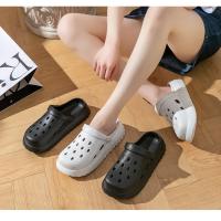 Sandalias Planas de Verano para Mujer Talla 45 Zuecos EVA Zapatos de Cueva DIY - details 3