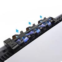 Accesorios para PS5, 3 ventiladores, sistema de refrigeración eficiente con luz LED para Sony Playstation 5, PS 5 Disc y consola de edición Digital - details 8