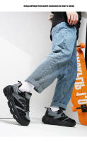 Zapatos coloridos de moda versátiles de explosión de tendencia cálida densa gruesa de cuero genuino para hombres - details 16