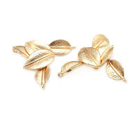 Colgantes de Hojas de Árbol de Bronce de 18K Oro Accesorios para Hacer Joyería DIY Estilo China - details 9