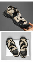 Sandalias con tiras Sandalias de playa de montañismo al aire libre informales de verano para hombres Sandalias Baotou - details 15