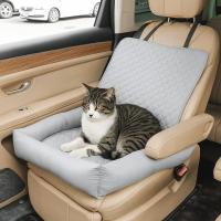 Funda impermeable para asiento de coche para mascotas, asiento plegable desmontable para perro, asiento para perro portátil transpirable antisuciedad, viaje al aire libre - details 8
