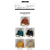 Bolso de lona de pana bolso de mensajero de hombro para mujer versión coreana pequeño bolso cuadrado - details 31