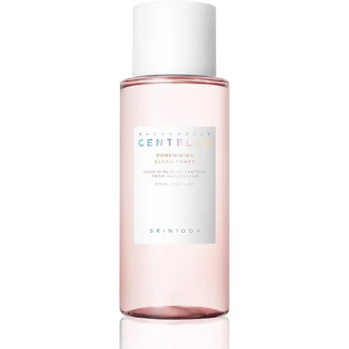 SKIN1004 Tónico transparente poremizante Madagascar Centella 7.1 fl.oz, 210 ml para enchufe de queratina y pieles sensibles - 1