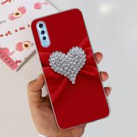 Funda trasera con patrón de gato para Vivo Y7s, carcasa de silicona transparente de TPU suave a la moda para niños, fundas para Vivo Y7s V1913A V1913T - details 18