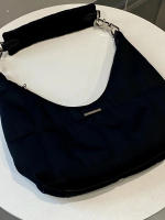 Nuevo negro retro día soleado bolsa de nube oscura diseño de nicho casual moda hombro axila bolsa - details 7