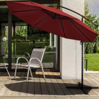 Paraguas de aluminio con manivela 300/350 cm de diámetro Protección UV Impermeable para mercado - details 23