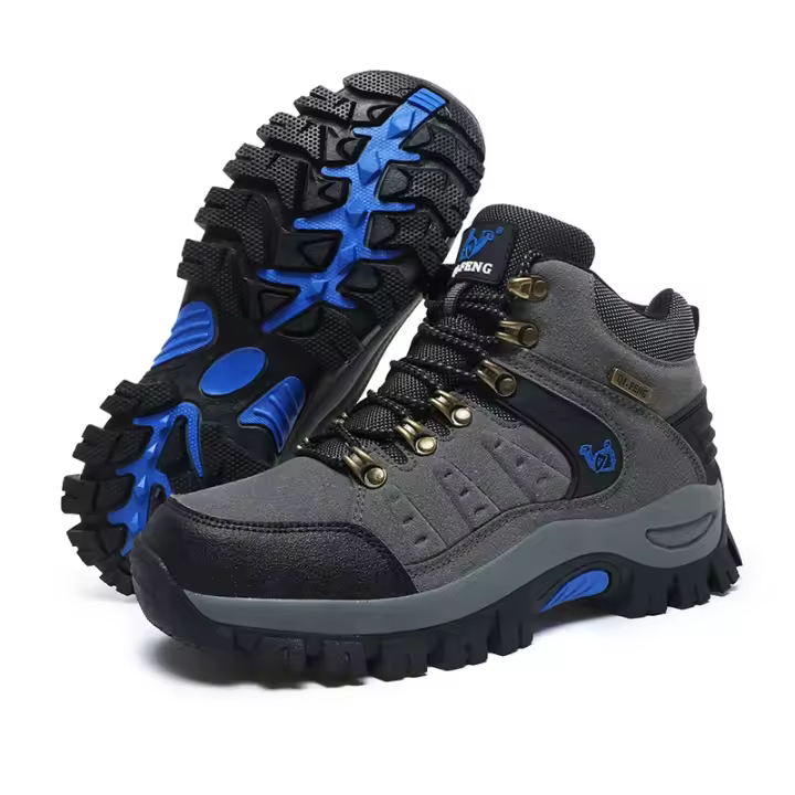 Nuevas parejas zapatos de escalada en el desierto de montaña al aire libre, botas de senderismo al tobillo para hombres y mujeres, calzado de Trekking de moda clásica - 1