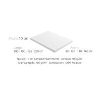 ErossConfort - Colchon Sofa Cama 10 cm altura