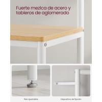 Perchero Zapatero Recibidor con Ganchos, Espejo, Banco y Estantes 35 x 98 x 180 cm - details 17