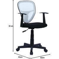 Silla Giratoria para Niños Studio Silla de Escritorio Ergonómica con Apoyabrazos Ajustable - details 13
