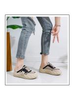 2025 Verano De Un Pedal Sandalias De Las Mujeres De Desgaste Exterior De Moda Sandalias De Suela Gruesa Retro Casual Playa KT2633 - details 2