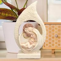 Juego de Natividad navideña, estatuilla de escena de Natividad pintada a mano, estatua de mesa de resina, juegos de Natividad para Navidad - details 1