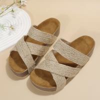Zapatos de zapatilla con estampado informal para mujer a la moda de verano - details 1