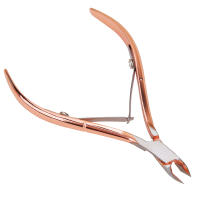 Tijeras de Uñas Set de 3 Herramientas de Manicura Accesorio de Arte de Uñas en Acero Inoxidable Para Eliminar la Piel Muerta y Recortar el Cutículas Color Rosa Oro - details 6
