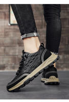 Shoes for Man High Quality Men Sneakers Luxury Men's Leather Shoes High Top Mens Shoes Casual Light Footwear Business  Shoes - details 9