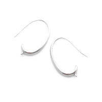 Latón color oro de 18 quilates, compatible con cuentas de medio agujero con ganchos de medio pasador para pendientes, joyería de alta calidad, accesorios para manualidades. - details 100