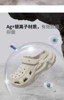 Zapatillas de Mesa para el Hogar Zapatos de Agujero de Meca Antideslizantes, Transpirables y Gruesas para Pisar en Mascarilla - details 10