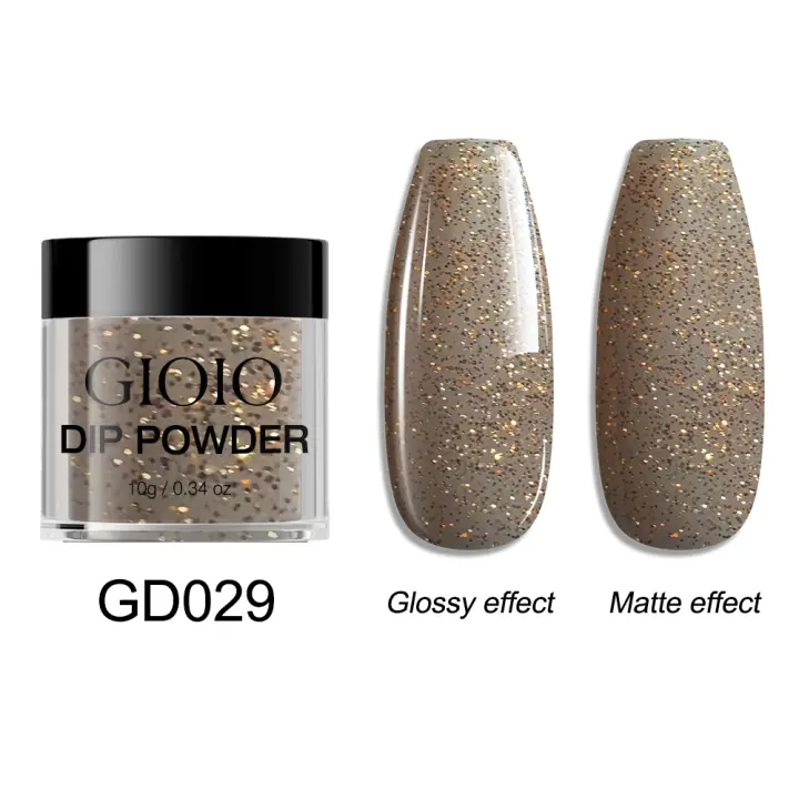 38 colores, 10g, polvo acrílico para inmersión, Kit profesional de líquido en polvo para inmersión con líquido para manicura, diseño de salón de uñas - 1
