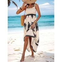 Vestido Largo de Verano de Rayas Moda de Playa para Mujeres Nuevo en 2025 - details 1