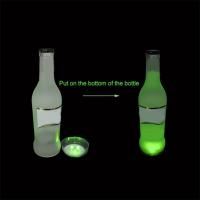 Tapete LED para vajilla, pegatina luminosa para taza, pegatina de botella intermitente colorida, posavasos emisor de luz, luz de barra, 100 Uds. - details 4