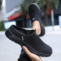 Zapatos de Malla Transpirable para Hombres en Verano Zapatillas Casuales de Gran Tamaño con Suela Suave y Diseño Hueco - details 11