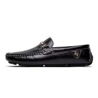 Nuevos zapatos casuales de moda formal para hombre negros de cuero de oficina de negocios de alta calidad, precio bajo 2025 - details 3
