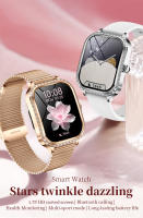Reloj inteligente para mujer 1,75 pulgadas de AMOLED Superficie curva Pantalla,Reloj impermeable,Llamada inalámbrica Bluetooth,100 + imágenes personalizadas,Modo multideportivo,Regalos de navidad,regalos de año nuevo,regalos exquisitos para mujeres,2025 - details 0