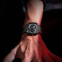 Reloj NIBOSI cuadrado de lujo de primera calidad, resistente al agua, luminoso, de marca, deportivo, de cuero, para Hombre, Reloj de pulsera de cuarzo, Reloj para Hombre - details 5
