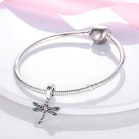LAZA-Colgante de luciérnaga que brilla en la oscuridad, de Plata de Ley 925, compatible con Pulsera Original, collar, joyería - details 14