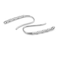 Ganchos de Pendientes de Brasso Dorado 18K con Zirconia Accesorios de Joyería DIY de Alta Calidad para Mujeres - details 8