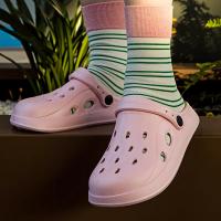 Zapatillas de Algodón Suaves para Exteriores Pisa Hueco de Verano Suela Antideslizante - details 2