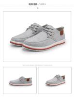 Zapatos Casuales para Hombres de Talla Grande Zapatos de Lona Informales Versátiles - details 3