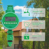 Manguera de grifo, aspersor temporizador de agua para jardín, controlador Digital programable sistema de sincronización de riego manual automático para el hogar y el jardín - details 11