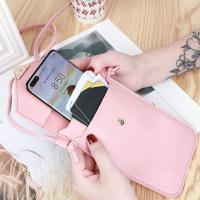 2025 Bolso Bandolera Pequeño de Cuero PU para Mujer, Bolsillo para Teléfono Incluido, Cartera - Estilo - details 3