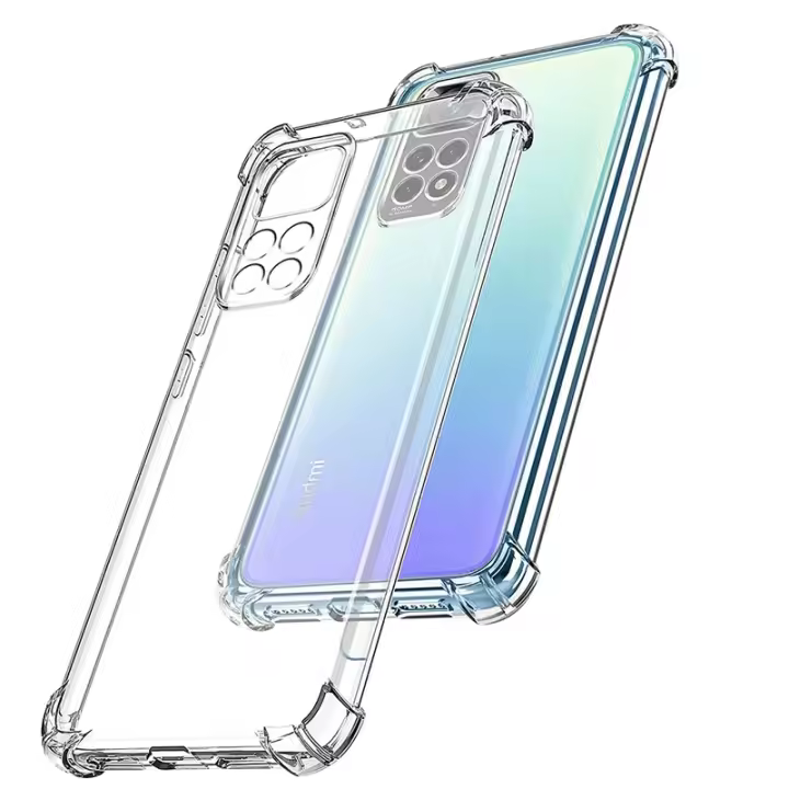 Funda blanda de silicona a prueba de golpes para Xiaomi Redmi Note 11 11S 11T 10 10S 10T 9 8 Pro 10A 10C 9A 9C 9T cubierta trasera ultrafina transparente - 1