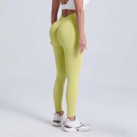 Body deportivo con espalda en V para mujer, pantalones de entrenamiento, yoga, PIESS, levantamiento de cadera, silueta elástica - details 6