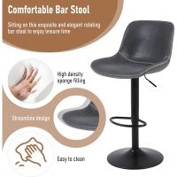 Juego de Taburetes de Cocina Altos Taburetes Giratorios de Bar con Resalto - details 23