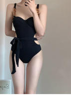 Moda de alta gama, tirantes de bikini sexy para mujer, reunidos para cubrir el vientre y mostrar peso, playa de aguas termales - details 10