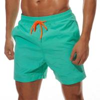 Pantalones cortos de playa de secado rápido para hombre, lona impermeable, transpirable, de alta elasticidad, estilo informal de cintura media - details 6