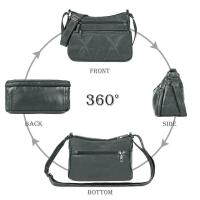 Bolso cruzado de cuero vegano ligero Bolso de hombro casual chic para uso diario - details 4