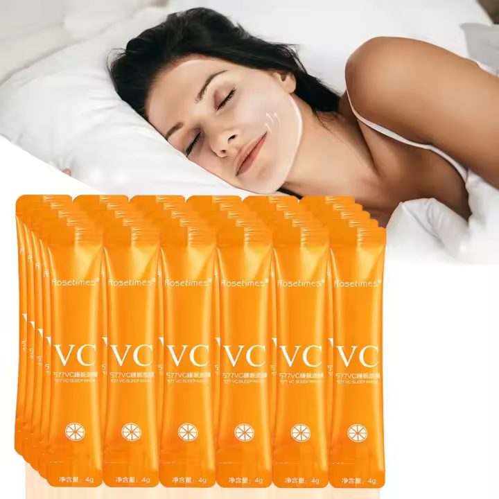Mascarillas de Dormir de Vitamina C 30pcs Rejuvenecimiento de la Piel Firmación - 1