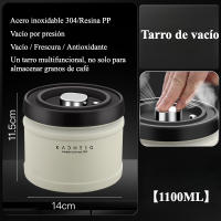 Latas selladas al vacío de bombeo de presión, latas de café, granos de té frescos, 304 cajas frescas de acero inoxidable - details 6