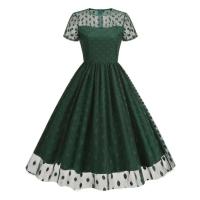 Elegante Vestido de Lentejuelas de Estilo Hepburn Cuenta Alta A-e Tail - details 20
