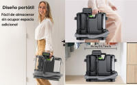 Máquina de limpieza de alfombras y tapicería, limpieza de manchas, tanque de agua grande de lujo, potencia de 500 W, cable de alimentación de 5 m - details 8