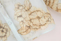 - Nueva llegada, camisa de moda con estampado floral para mujer, falda de cintura alta de longitud media, estilo americano y europeo - details 8