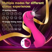 Potente vibrador de succión 2 en 1 para mujer, estimulador de clítoris y pezón, masajeador vaginal, masturbador femenino al vacío Oral, Juguetes sexuales para adultos - details 1