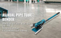 SucceBuy Dobladora de tubos de 10-25 mm (3/8 a 1 pulgada), juego de dobladora de tubos con 7 troqueles para tubos de cobre, latón, aluminio y acero inoxidable - details 0