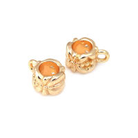 Collares de latón de Color dorado de 18K, pulseras, dijes, conectores, colgantes, cierres, cuentas, conector, suministros para fabricación de joyas, accesorios Diy- - details 34