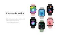 Ivanony Reloj Inteligente con Asistente de Voz AI Pantalla Táctil Completa Modo Deportivo 100+ - details 2